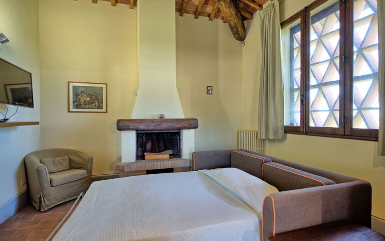 Accommodatie Fornacino 1: Woonkamer