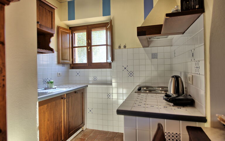 Accommodatie Fornacino 4: Keuken, Lunchroom, Woonkamer