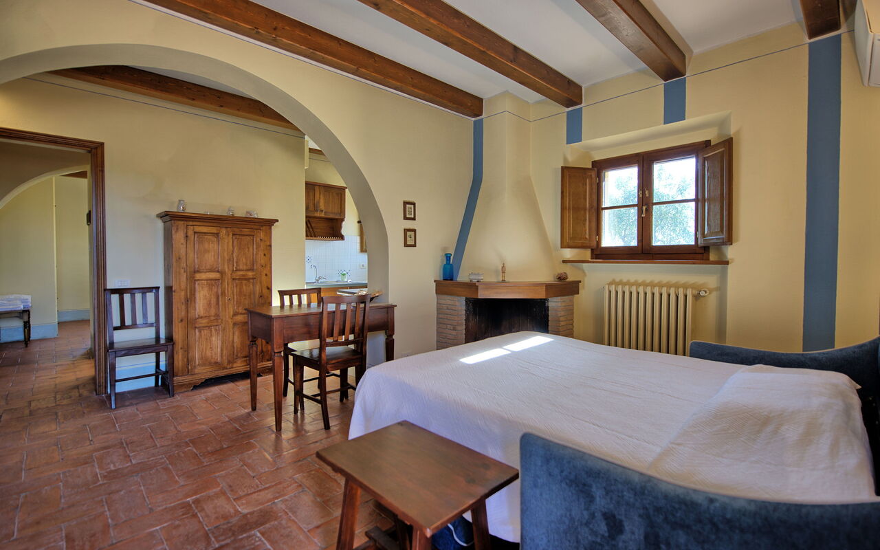 Accommodatie Fornacino 4: Keuken, Lunchroom, Woonkamer