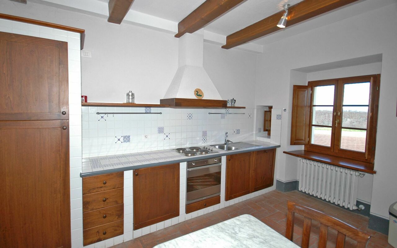 Accommodatie Fornacino 5: Keuken, Lunchroom, Woonkamer