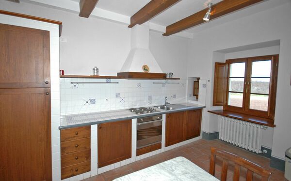 Accommodatie Fornacino 5: Keuken, Lunchroom, Woonkamer