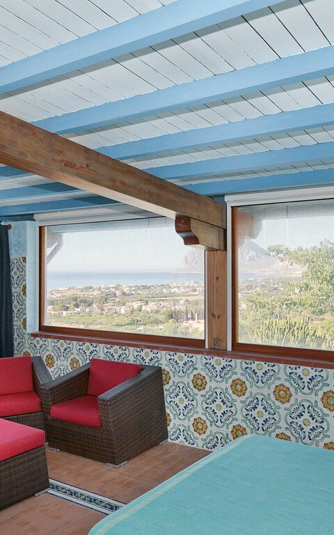 Villa Erice: slaapkamer