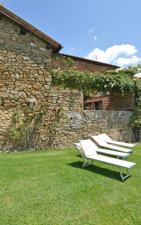 Podere Orietta: Buitenkanten, Tuin