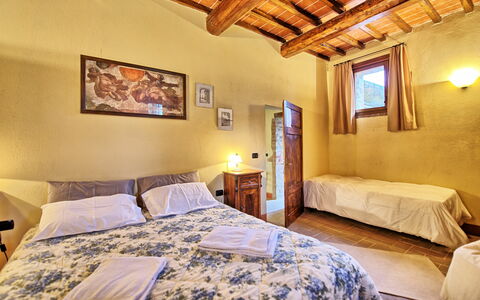 Accommodatie Orietta 2: slaapkamer