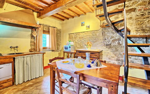 Accommodatie Orietta 3: Keuken, Woonkamer