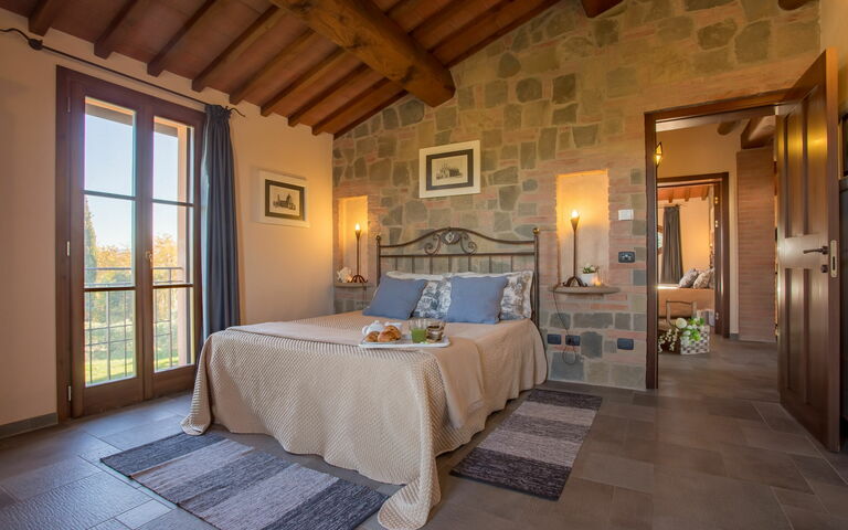 Villa Insoglio: slaapkamer