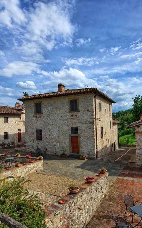 Le Fonti: Buitenshuis, Tuin