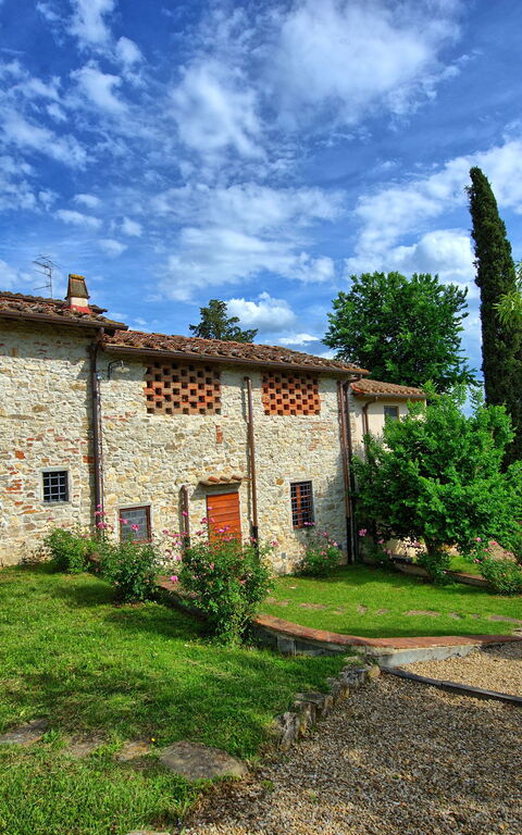 Le Fonti: Buitenshuis, Tuin