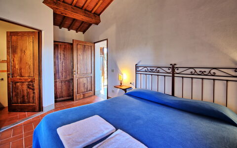 Accommodatie Le Fonti 6: slaapkamer