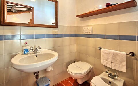 Accommodatie Le Fonti 10: Badkamer