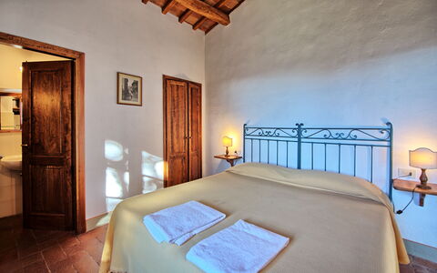 Accommodatie Le Fonti 13: slaapkamer