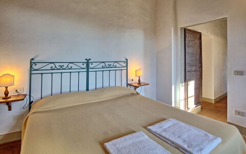 Accommodatie Le Fonti 13: slaapkamer