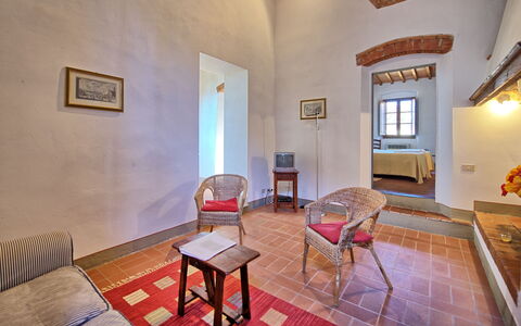 Accommodatie Le Fonti 13: Woonkamer