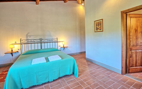 Accommodatie Le Fonti 15: slaapkamer