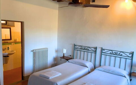 Accommodatie Le Fonti 1: slaapkamer