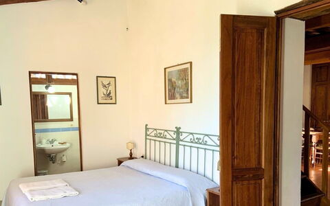 Accommodatie Le Fonti 10: slaapkamer