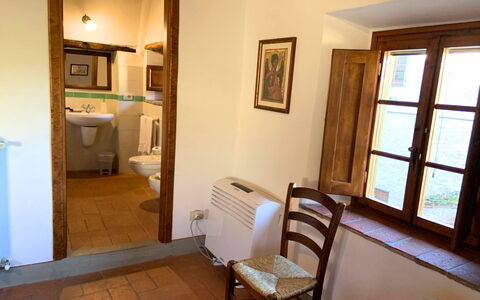 Accommodatie Le Fonti 11: slaapkamer