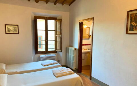 Accommodatie Le Fonti 14: slaapkamer