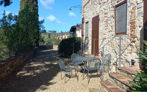 Accommodatie Le Fonti 3: Buitenkanten, Buitenshuis