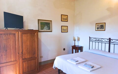 Accommodatie Le Fonti 3: slaapkamer