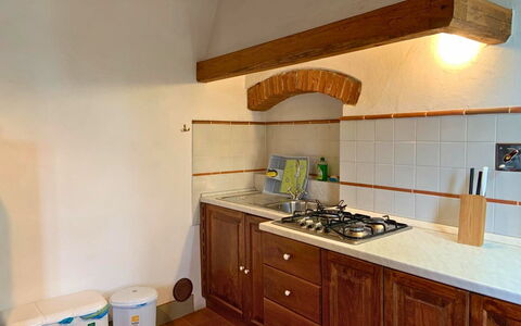 Accommodatie Le Fonti 3: Keuken