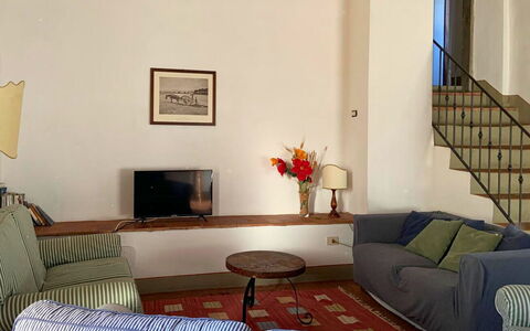 Accommodatie Le Fonti 7: Woonkamer