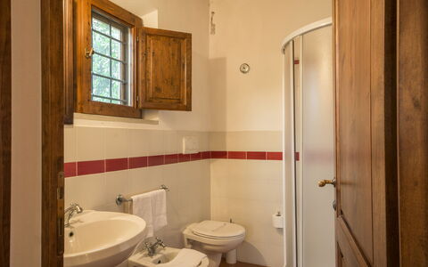 Accommodatie Le Fonti 8: Badkamer