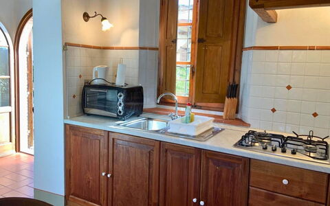 Accommodatie Le Fonti 9: Keuken