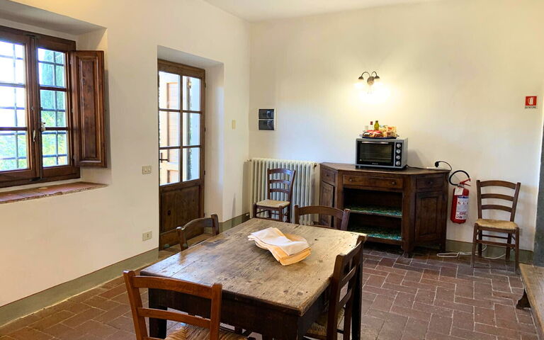 Accommodatie Le Fonti 11: Keuken, Lunchroom