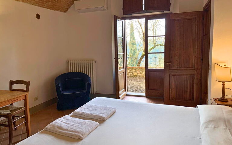 Accommodatie Le Fonti 4: slaapkamer