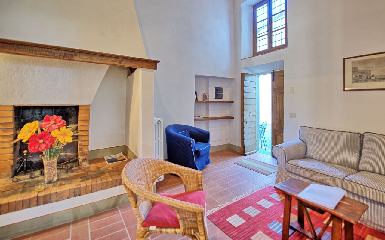 Accommodatie Le Fonti 13: Woonkamer