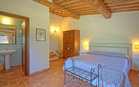 Accommodatie San Donato 2: slaapkamer