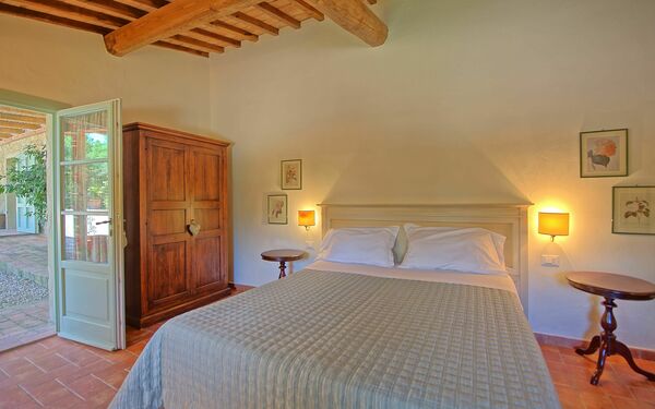 Accommodatie San Donato 2: slaapkamer