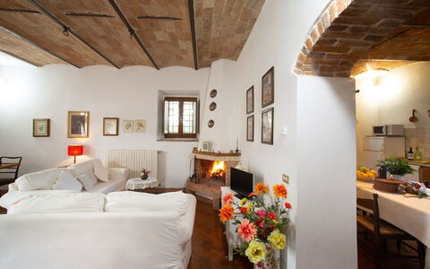 Accommodatie Vasche 4: Woonkamer