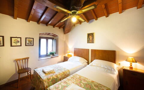 Accommodatie Vasche 4: slaapkamer