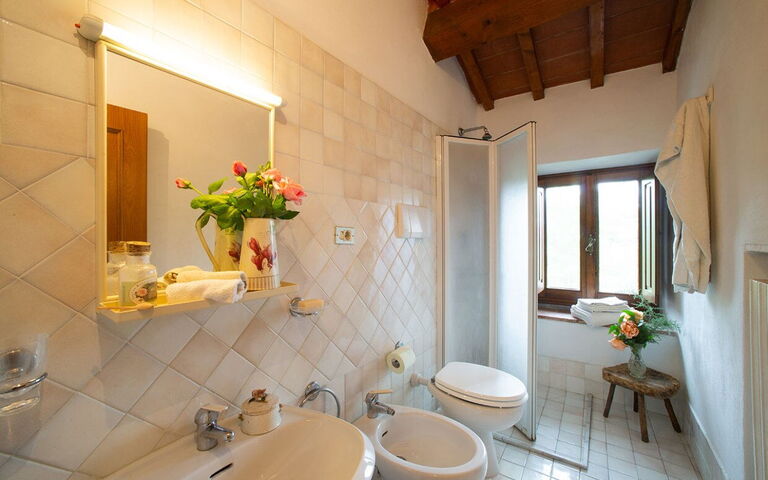 Accommodatie Vasche 4: Badkamer