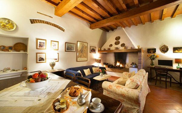 Accommodatie Vasche 3: Woonkamer