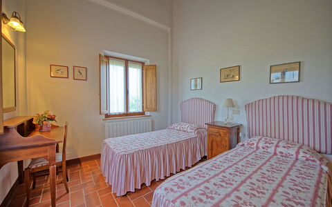 Accommodatie San Donnino 6: slaapkamer