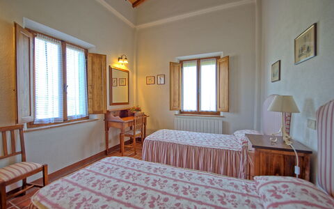 Accommodatie San Donnino 6: slaapkamer