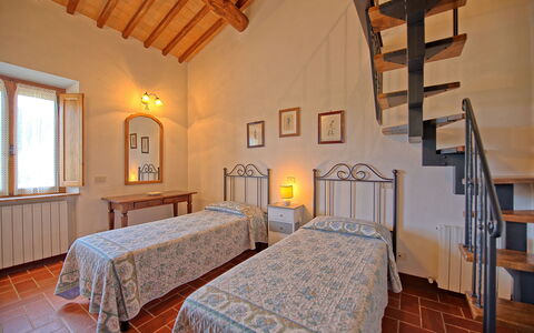 Accommodatie San Donnino 7: slaapkamer