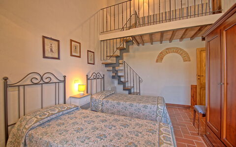 Accommodatie San Donnino 7: slaapkamer