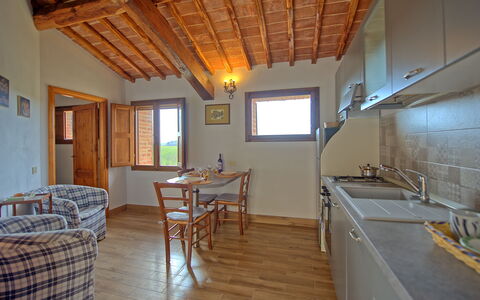 Accommodatie San Donnino 2: Keuken, Lunchroom, Woonkamer