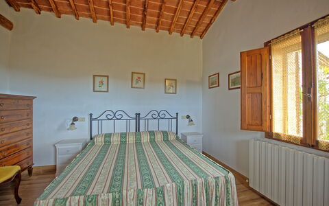 Accommodatie San Donnino 2: slaapkamer
