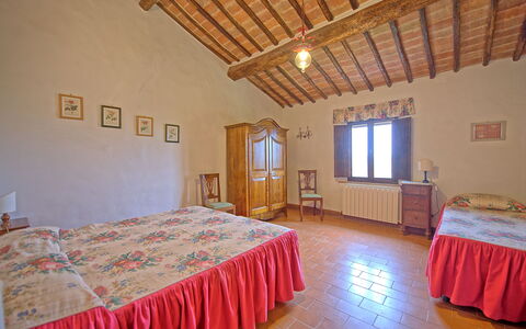 Accommodatie San Donnino 5: slaapkamer