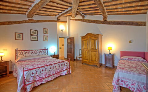 Accommodatie San Donnino 1: slaapkamer