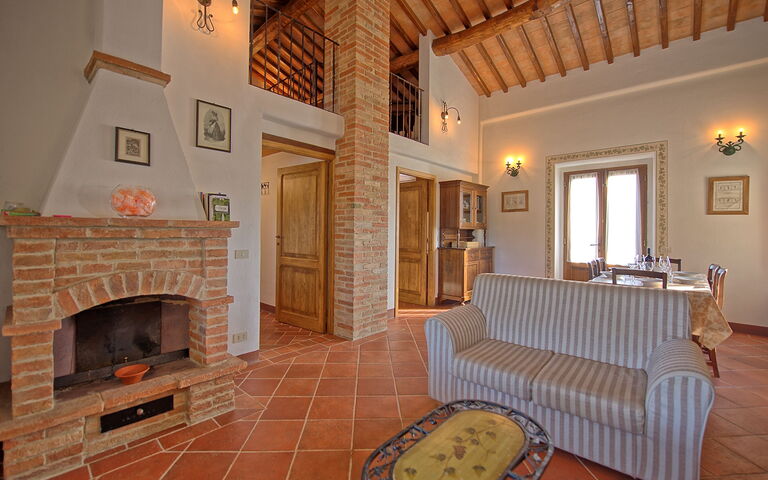 Accommodatie San Donnino 6: Lunchroom, Woonkamer
