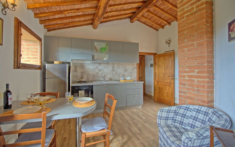 Accommodatie San Donnino 2: Keuken, Lunchroom, Woonkamer