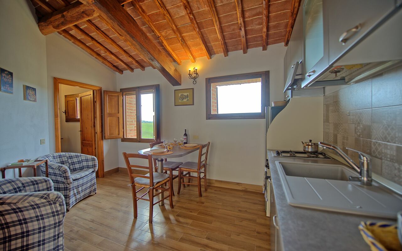 Accommodatie San Donnino 2: Keuken, Lunchroom, Woonkamer