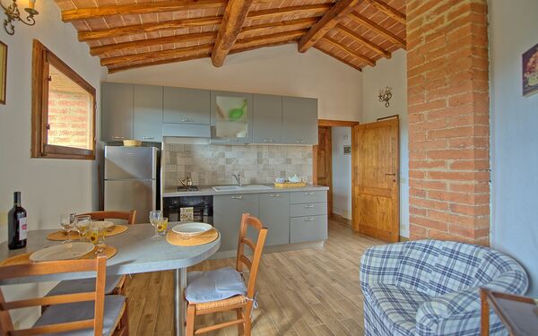 Accommodatie San Donnino 2: Keuken, Lunchroom, Woonkamer