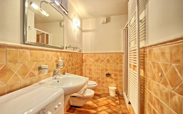 Accommodatie Certaldo 2: Badkamer